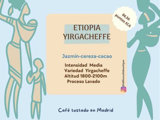 Café de Etiopía 250Grs. YIRGACHEFFE