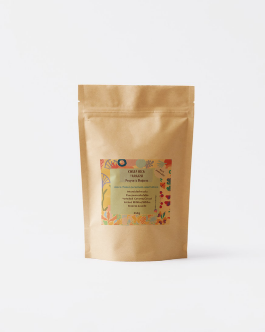 Café de Costa Rica 250Grs. Región Tarrazú Finca Proyecto Mujeres Costa Rica Tarrazú