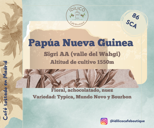 Café de Papua Nueva Guinea 250Grs. Sigri AA