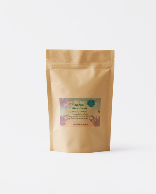 Café Descafeinado de Brasil 250Grs. Swiss Water